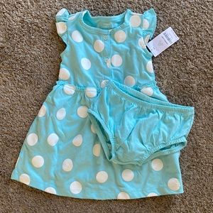 Carter’s Dress and bloomers 18 months